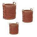 BASKET SEAGRASS S/3