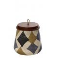 ECOMIX JAR WITH WOODEN LID