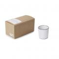 DIS CARACTERE WHITE CUMULUS GIFTBOXED CUP 22CL, SET2 17,5X9X9CM