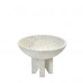 CEMENT FOOTED BOWL L 24X24X16,5CM