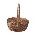 WILLOW BASKET WITH COVER 42X28,5X45CM