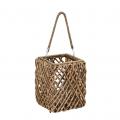 SEAGRASS LANTERN L WITH HANDLE 20CM